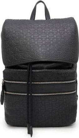 Ferragamo Pre-owned Backpacks, female, Black, Size: ONE SIZE Pre-owned Leather backpacks