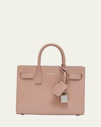 Saint Laurent Sac De Jour Nano Top-Handle Bag in Smooth Leather