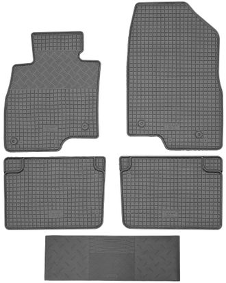 OEM Alfombrillas Rigum 901573 + Funda 900101 - Mazda 3 Iii Sed&aacute;n / Hatchback De 2013-2019, Llantas Vlv, Delanteras - Instalaci&oacute;n