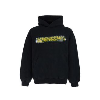 Balenciaga Logo-print Hoodie