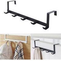 OEM Perchero De Puerta Con 5 Ganchos, Organizador Para Ba&ntilde;o Y Hogar, Perchero Para Ropa, Abrigos, Sombreros Y Toallas, Para Abrigos, Pantalones, Sombreros