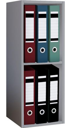 ebuy24 Desplazamiento De Estanter&iacute;a De Archivo De Carpeta De Libros De Estanter&iacute;a 2f 72x34x30 - Vcm