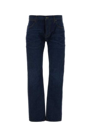 Gucci Blue Mid Rise Jeans