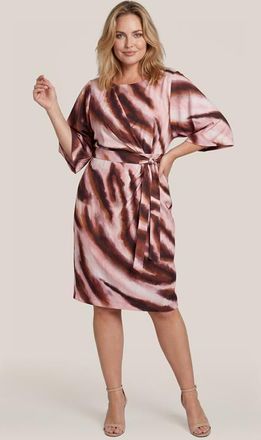 Mart Visser Milan Print Jurk Roze / Bruin Maxi