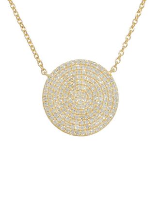 Diana M. Jewels Fine Jewelry 14K 0.12 Ct. Tw. Diamond Necklace