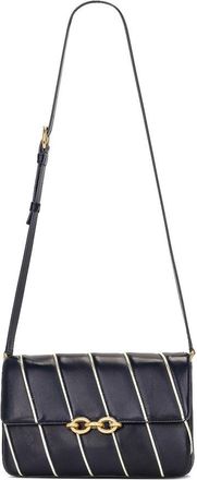 Saint Laurent Two-tone Leather Le Maillon Shoulder Bag