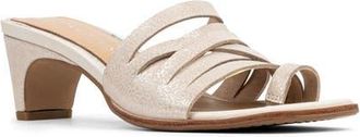Donald J Pliner Dayvi Toe Loop Sandal in Silver at Nordstrom, Size 5.5