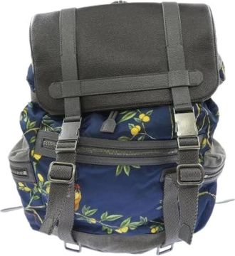 Dolce & Gabbana Pre-owned Backpacks, male, Multicolor, Size: ONE SIZE Pre-owned Leather Backpack