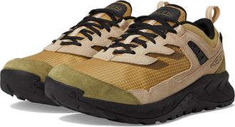 Keen Hightrail EXP Waterproof Hiking Shoes Mens Climbing Shoes Khaki/Safari : 10 D - Medium, Leather/Synthetic