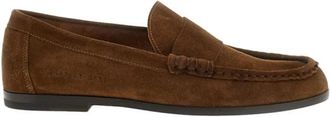 Common Projects Suede Penny Loafer - Heren - Loafers - Bruin - 43 EU - Leer - Schoenen