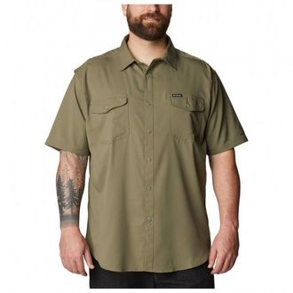 Columbia Utilizer II Solid Short Sleeve Shirt Hemd f&uuml;r Herren | oliv