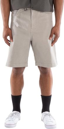 Ermenegildo Zegna Beige Cotton Twill Shorts, Brand Size 54 ( US Size 38 )