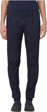 Fay Broeken, Heren, Blauw, W32, Katoen, Beige Katoenen Chinos