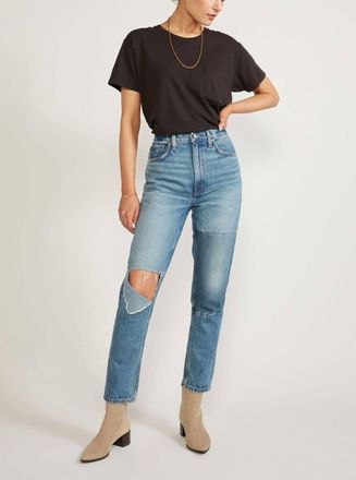 Ética Finn Rework Slim Straight Jean In Lost River
