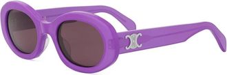 Celine Stijlvolle zonnebril met paarse monturen - Dames - Zonnebrillen - Paars - 52 MM - Accessoires