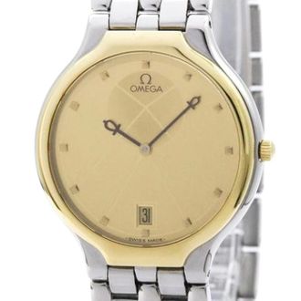 Omega Pre-owned Watches, male, Yellow, Size: ONE SIZE Pre-owned De Ville 196.0316 Wristwatch
