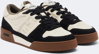 Fendi Zapatillas Fendi Match de piel