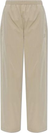 Balenciaga Broek met wijde pijpen - Dames - Wijde Broeken - Beige - XS - Broeken