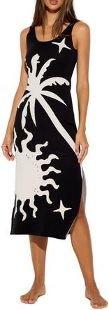 Spiritual Gangster Yasmin Sundrift Jacquard Dress in Black at Nordstrom, Size X-Large