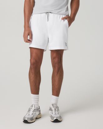 Vuori Clothing HardKore Shorts Lined 5 | White | XS, Size Extra Small