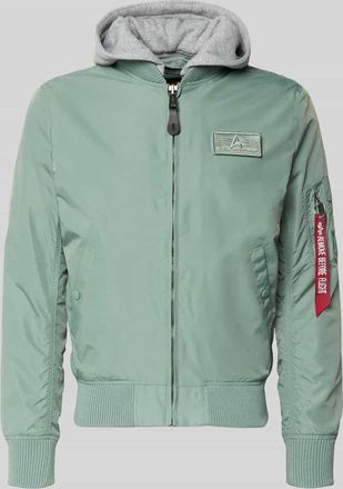 Alpha Industries Alpha Industries Blouson mit Logo-Anh&auml;nger Modell MA-1 TT in Lind, Gr&ouml;&szlig;e XXL