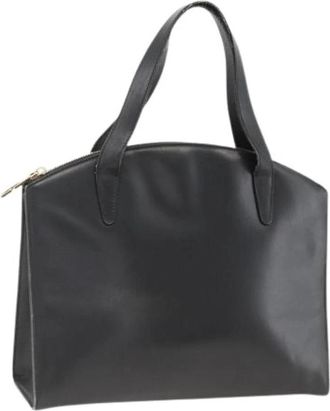 Gucci Pre-owned Vintage Tote Bag - Dames - Vintage Handtas - Zwart - ONE Size - Leer - Vintage