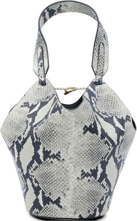 Khaite Lotus mini leren draagtas