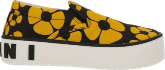 Marni Printed Slip On Sneakers
