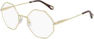 Chloé Ch0022o004 Gold Gold Transparent