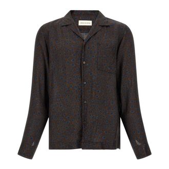 Dries Van Noten Hombre, Camisas, Marr&oacute;n, Talla: M