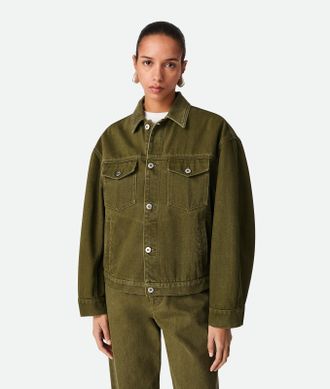 Bottega Veneta Giacca In Denim Colorato - Bottega Veneta