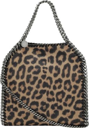 Stella McCartney Mini Falabella Tote - Dames - Tassen - Bruin - Maat: ONE Size Zijde