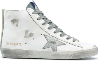 Golden Goose Francy Leather Upper Suede Laminated Star