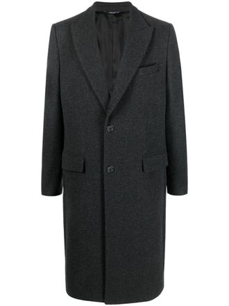 Dolce & Gabbana Jas met enkele rij knopen - Grijs