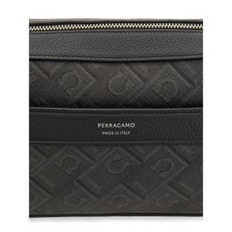 Ferragamo Grigi Crossbody Bag - Black