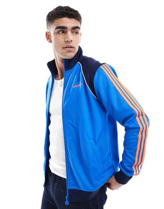 adidas Originals Top sportivo blu