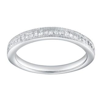 LuvMyJewelry Corvara 1.30 Ct 10K Gold Diamond Band in 10K White Gold at Nordstrom, Size 7