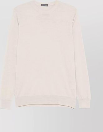 Drumohr virgin wool fine-knit crew-neck sweater