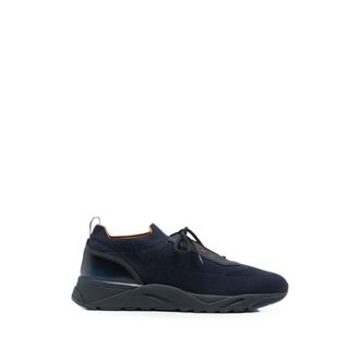 Santoni Shoe Santoni - male - Santoni - Sneakers - Blue - 11 1/2 UK - Shoes