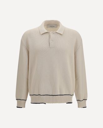 Golden Goose Rindley Polo with logo print Male S
