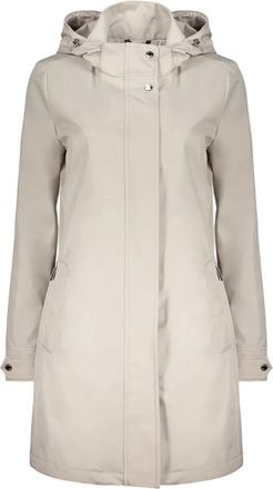 Moorer Parka con cappuccio - Toni neutri