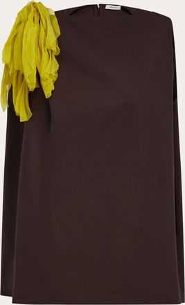 Ferragamo Women Sleeveless top Brown