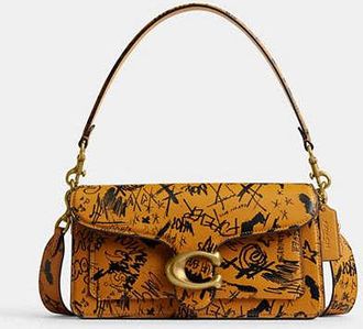 Coach Tabby Shoulder Bag 26 With Graffiti Print