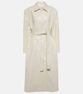 Magda Butrym Cappotto monopetto in pelle