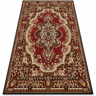 RugsX Alfombra Bcf Morad Wiosna Ornamento Cl&aacute;sico - Burdeos Red 200x300 Cm
