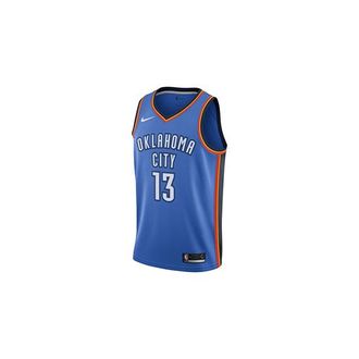 Nike NBA SW Fan Edition Oklahoma City Thunder Paul George No. 13 Jersey Blue 864497-409