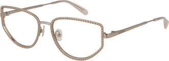 Max & Co. Geometrisch montuur met volledige rand - Dames - Brillen - Geel - ONE Size - Accessoires