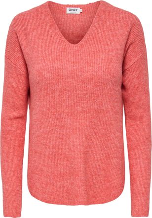 Only ONLCAMILLA V-NECK L/S PULLOVER KNT NOOS Materialmix, regular fit