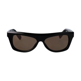 Jacquemus Square Full Rim Sunglasses - Black
