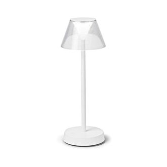 Ideal Lux Ideal Lux - Lampada Da Tavolo Moderna Lolita Metallo Bianco Led 7W 3000K